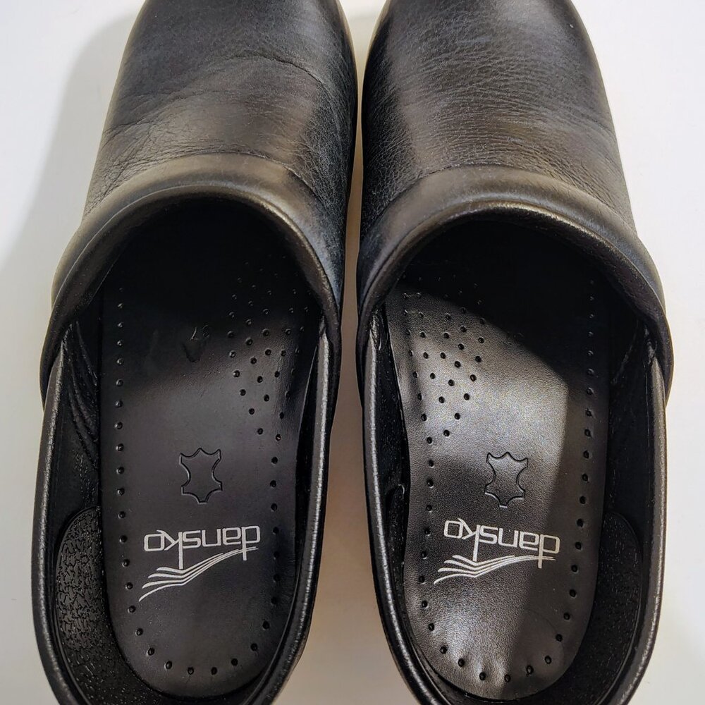 Dansko Professional Clog Burnished Nubuck Navy Size 37 (US Size 7) - Picture 7 of 7